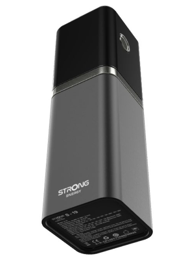 Strong S19 12000mAh Power Bank Carga Rápida 3 Salidas USB C TFT Display - vue 2