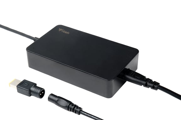 itek ITNBSD90 adaptador e inversor de corriente Interior 90 W Negro
