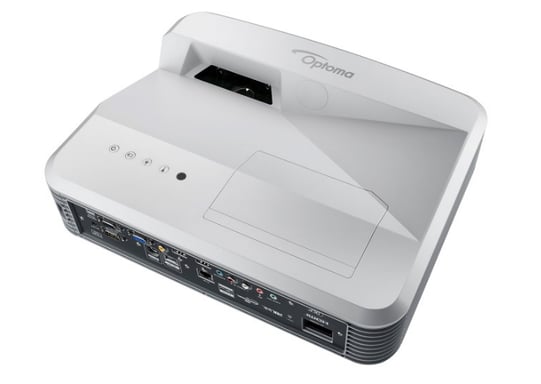 Optoma W319USTIRE Projecteur à focale ultra courte 3500 ANSI lumens DLP WXGA (1280x800) Compatibilité 3D Gris, Blanc