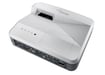 Optoma W319USTIRE Projecteur à focale ultra courte 3500 ANSI lumens DLP WXGA (1280x800) Compatibilité 3D Gris, Blanc
