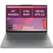 Lenovo Chromebook 14 14M8911 14 IPS MediaTek Kompanio 540 8 Go 128 Go Chrome OS Noir-gris