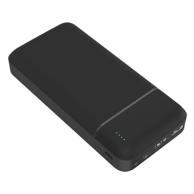 30 000mAh Batería de Emergencia Negra [ Travel Power Bank Externe ] Sortie 2 Puertos USB-A