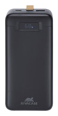 Rivacase VA1083 batería externa Polímero de litio 30000 mAh Negro
