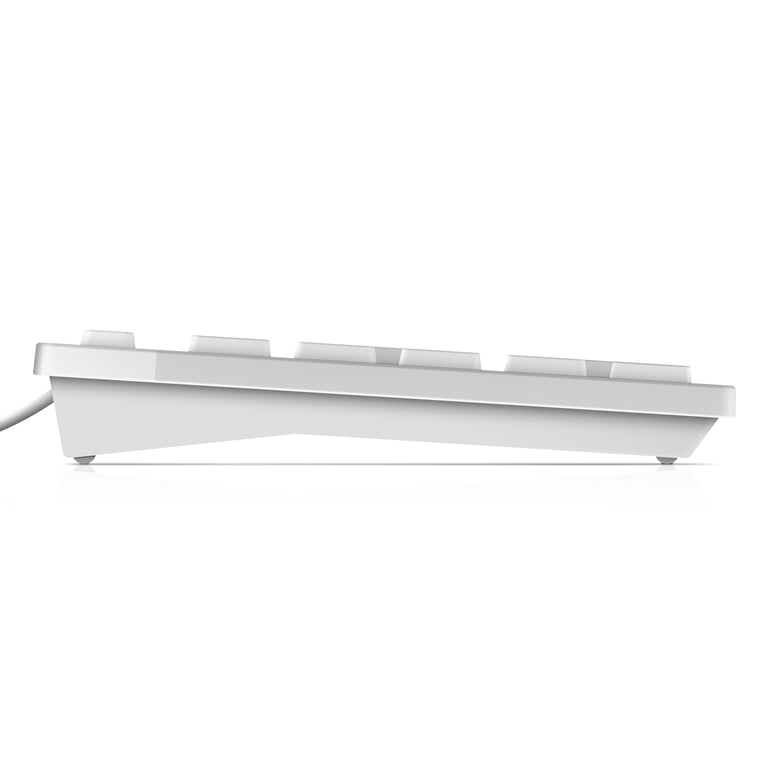 DELL Clavier filaire - KB216 - États-Unis international (QWERTY) - blanc - Neuf