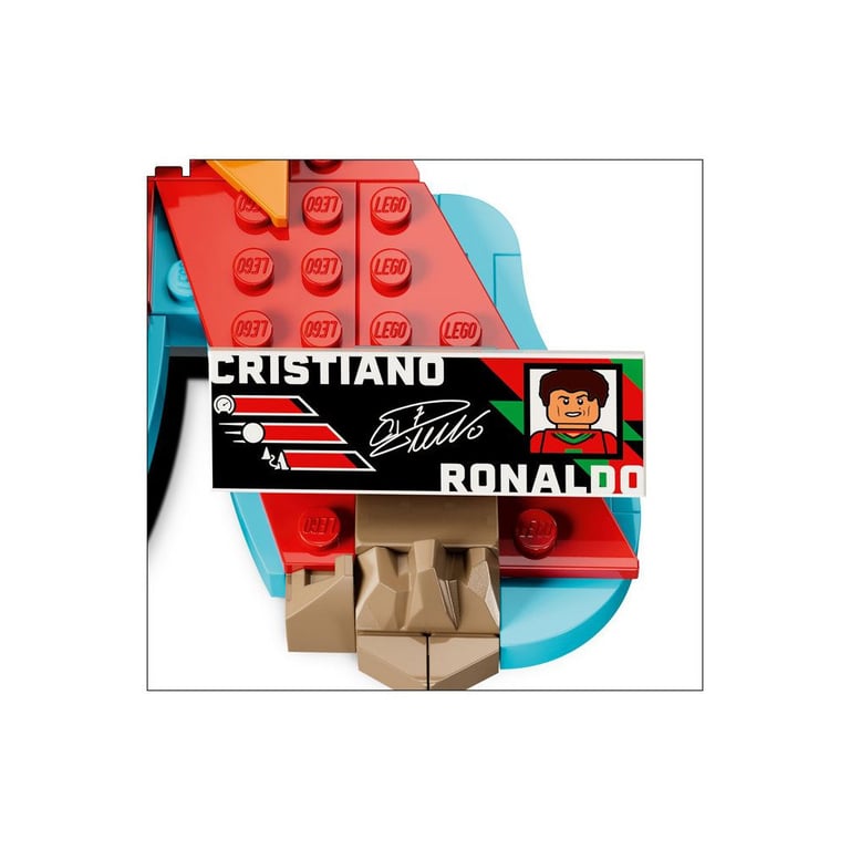 Set de construction collector LEGO Editions 43012 Cristiano Ronaldo Football 490 pièces Multicolore - Neuf