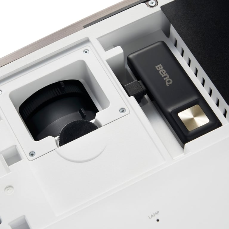 Benq W2700i vidéo-projecteur Projecteur à focale standard 2000 ANSI lumens DLP 2160p (3840x2160) Compatibilité 3D Marron, Blanc