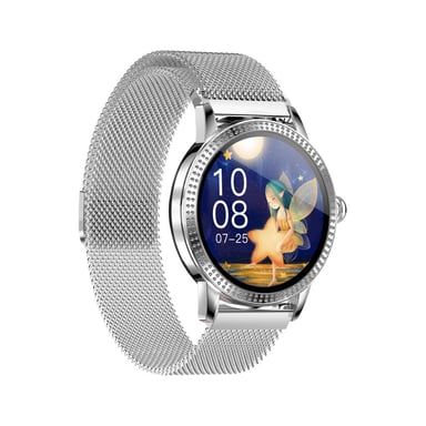 DCU Advance Tecnologic Jewel 2,54 cm (1'') IPS 26 mm Numérique 240 x 280 pixels Écran tactile Noir, Blanc