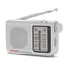 Aiwa RS-55SL Radio portable Personnel Analogique Argent