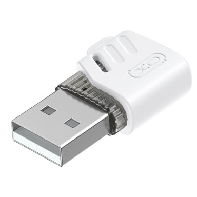 XO Adaptador de carga USB hembra a USB-C macho compacto Blanco