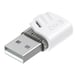 XO Adaptador de carga USB hembra a USB-C macho compacto Blanco