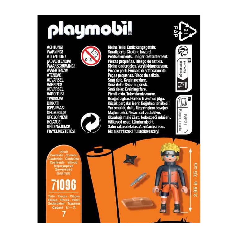Figurine Naruto Naruto Shippuden 71096 Playmobil La Boîte - vue 9
