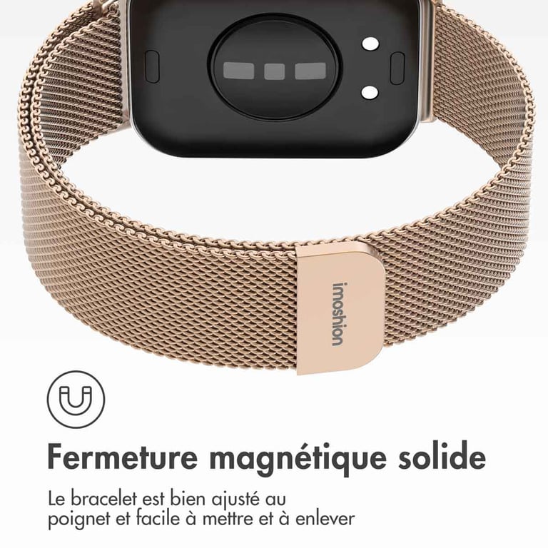 Bracelet Huawei Watch Fit 3 Magnétique milanais - vue 8