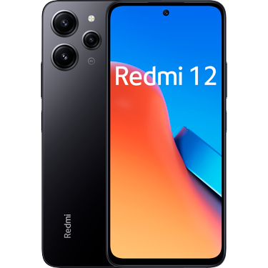 Xiaomi Redmi 12 17,2 cm (6.79'') Double SIM hybride Android 13 4G USB Type-C 4 Go 128 Go 5000 mAh Noir