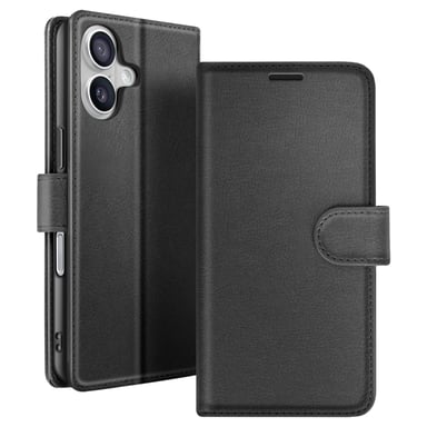 Custodia a Portafoglio per iPhone 17 Air con Funzione Supporto e Linguetta Magnetica