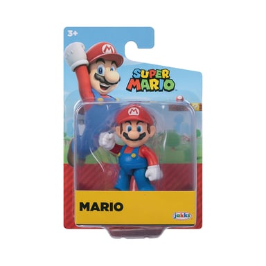Figurita coleccionable Mario JAKKS Pacific 6 cm articulada Licencia Nintendo Color único