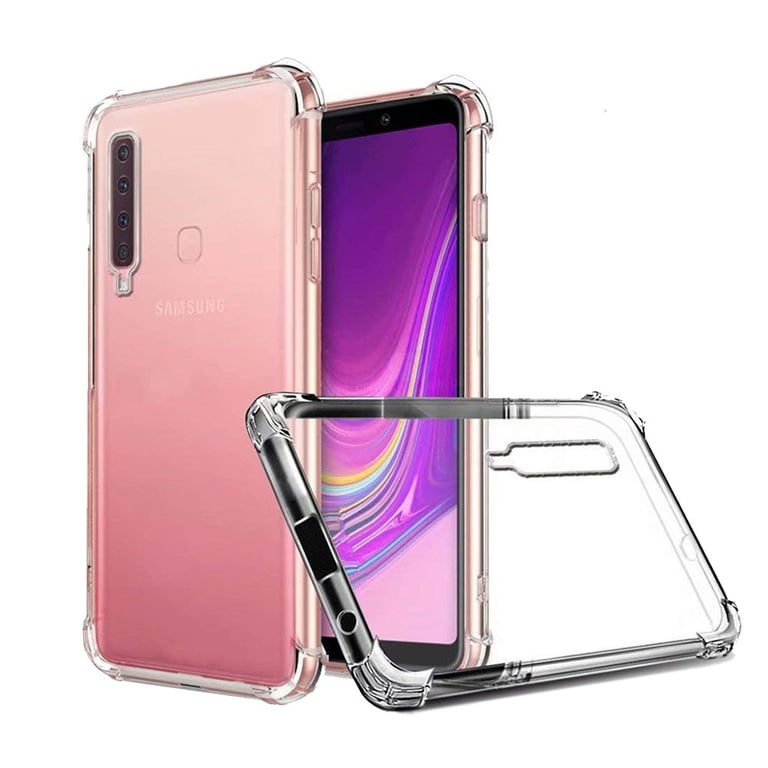 Evetane Coque Samsung Galaxy A9 2018 ANTI CHOCS silicone transparente Motif  bords renforcés - Evetane