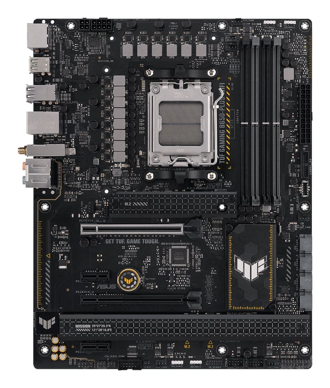 ASUS TUF GAMING B650-PLUS WIFI AMD B650 Emplacement AM5 ATX - Neuf