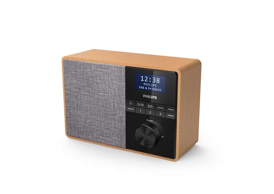 Philips TAR5505/10 Radio portable Numérique Noir, Gris, Bois - Neuf Blanc - vue 3