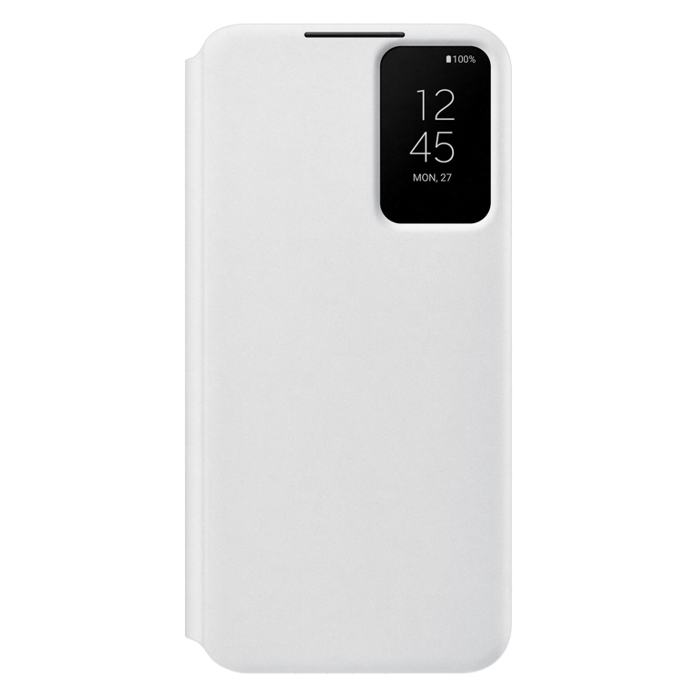 Etui Samsung Galaxy S22+ Ultra Clear View Cover - Blanc