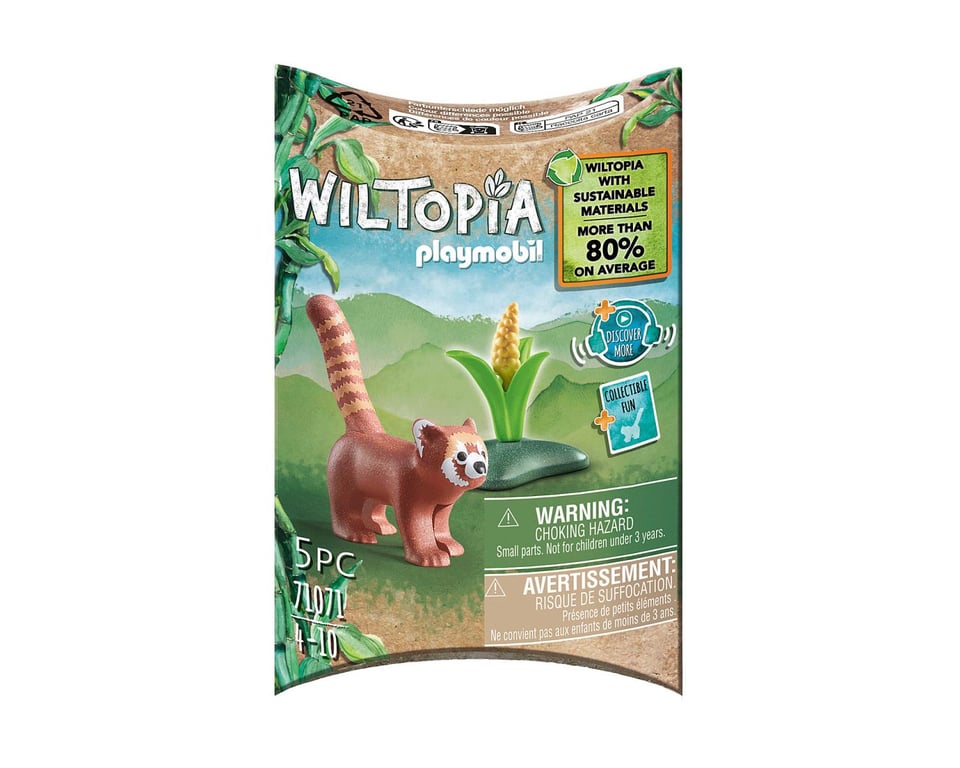 Playmobil Wiltopia Panda Roux 71071 - vue 3