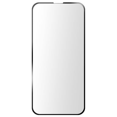 Pellicola iPhone 16e, 14, 13 / 13 Pro Vetro Temperato 9H Tiger Glass Muvit nero