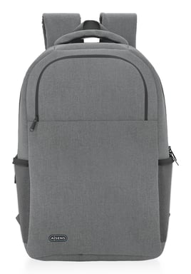 AISENS Mochila premium para portátil 15.6, Gris