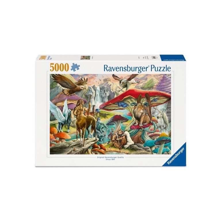 Puzzle 5000 pièces : Les secrets de la forêt Ravensburger France - vue 4