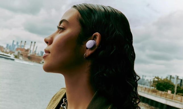 Cuffie wireless Bose QuietComfort Earbuds Bluetooth con riduzione attiva del rumore Viola