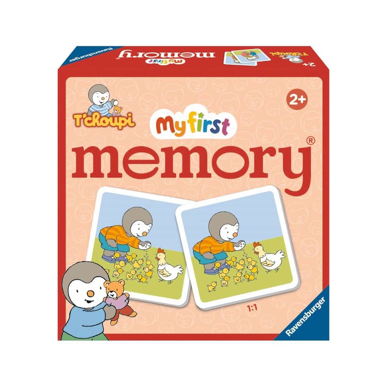 My First memory : TChoupi Ravensburger Jeux France - vue 2