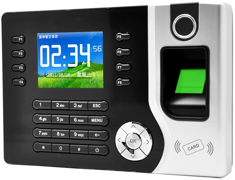 Badgeuse Biométrique Écran Couleur Empreintes Message Vocal USB Temps Travail YONIS