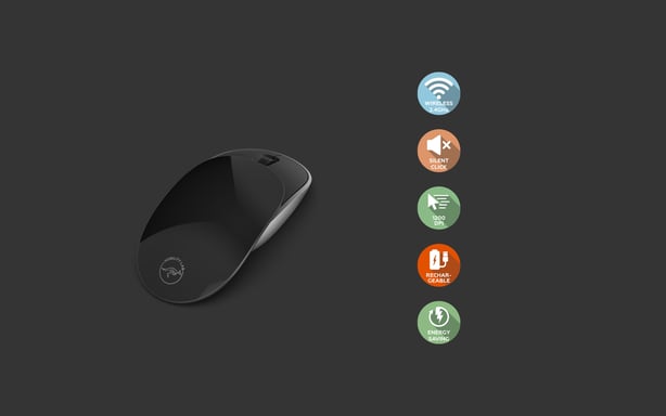 MOBILITY LAB - Souris Slide Sans Fil pour MAC / WINDOWS