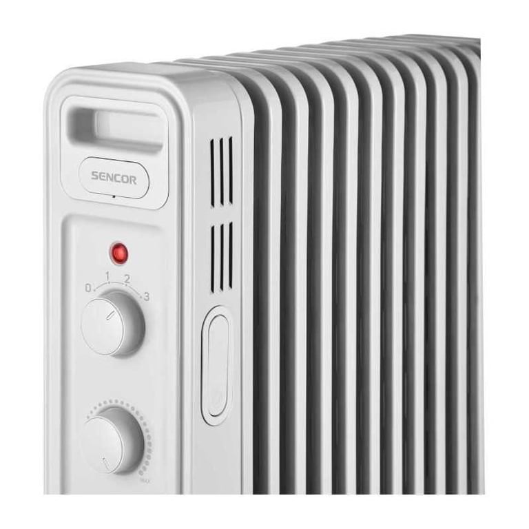 Radiateur électrique bain d’huile SENCOR SOH 3411WH 2 boutons - vue 4