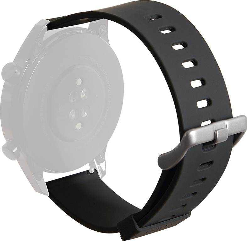 Bracelets Silicone Icon Universel 22mm Noir Puro