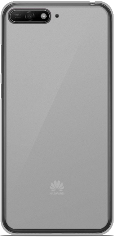 Coque silicone unie compatible Givré Blanc Huawei Honor 7A