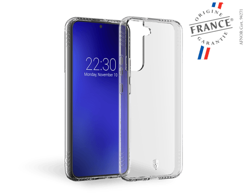 Coque Renforcée Samsung G S22+ 5G PULSE Garantie à vie Transparente - Origine France Garantie Force Case