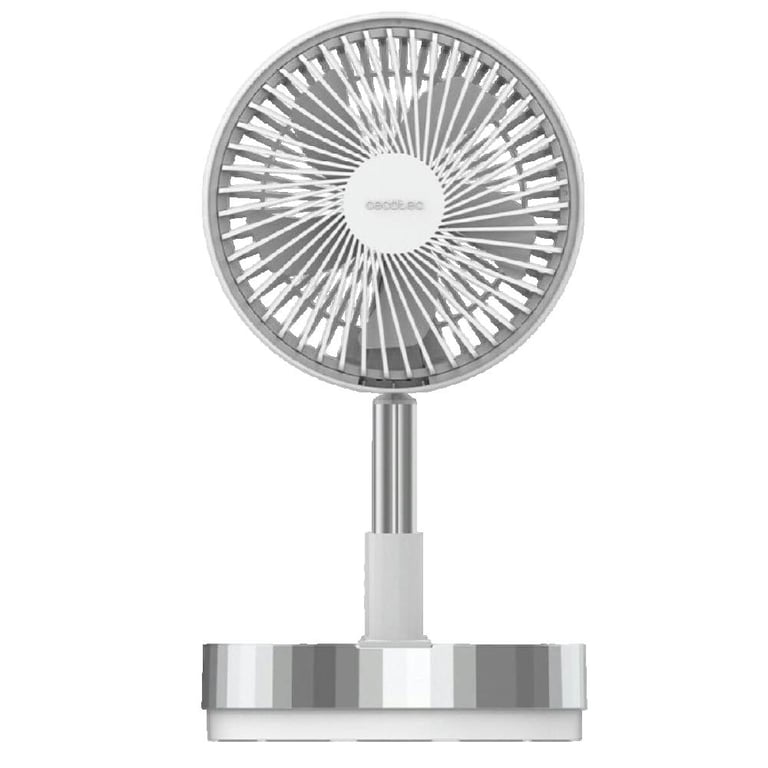 Cecotec Ventilateur Portable Pliable EnergySilence 800 FoldAir. Batterie 7200mAh Design extensible et réglable 5 pales aérodynamiques 8 pouces 3 vitesses contrôle facile contrôle facile - vue 10