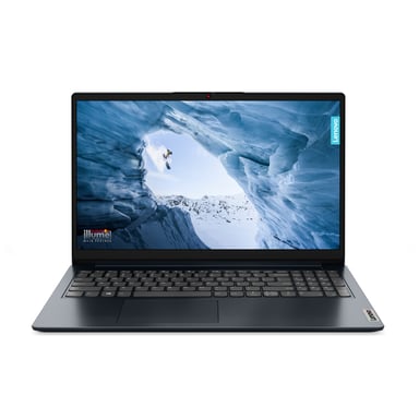 Lenovo IdeaPad 1 15IJL7 Intel® Celeron® N N4500 Ordinateur portable 39,6 cm (15.6'') Full HD 4 Go DDR4-SDRAM 128 Go eMMC Wi-Fi 6 (802.11ax) Windows 11 Home in S mode Bleu