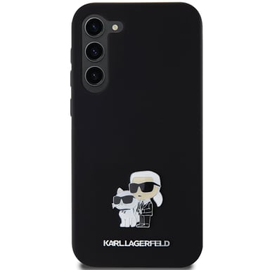 Custodia Karl Lagerfeld Karl&Choupette per Samsung Galaxy S23+, nera