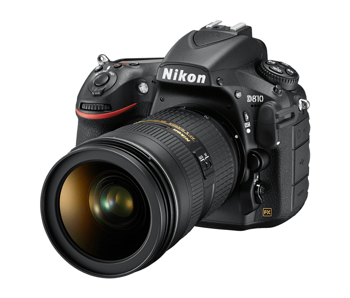 Nikon D810 Noir - vue 2