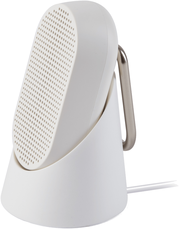 LEXON - Enceinte Bluetooth avec mousqueton intégré - MINO T (BLANC)