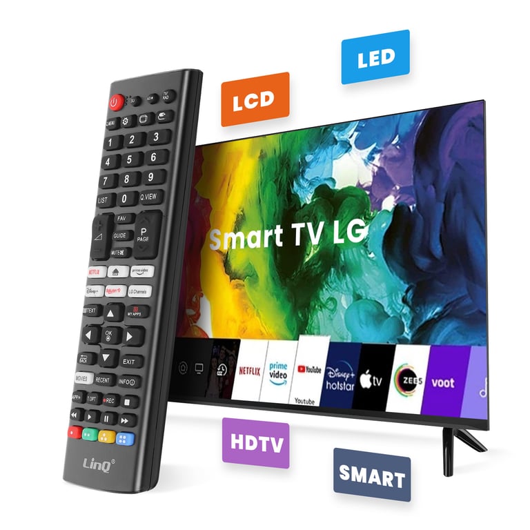 Télécommande Universelle pour Téléviseur LG avec Portée 8m Neuf - vue 2