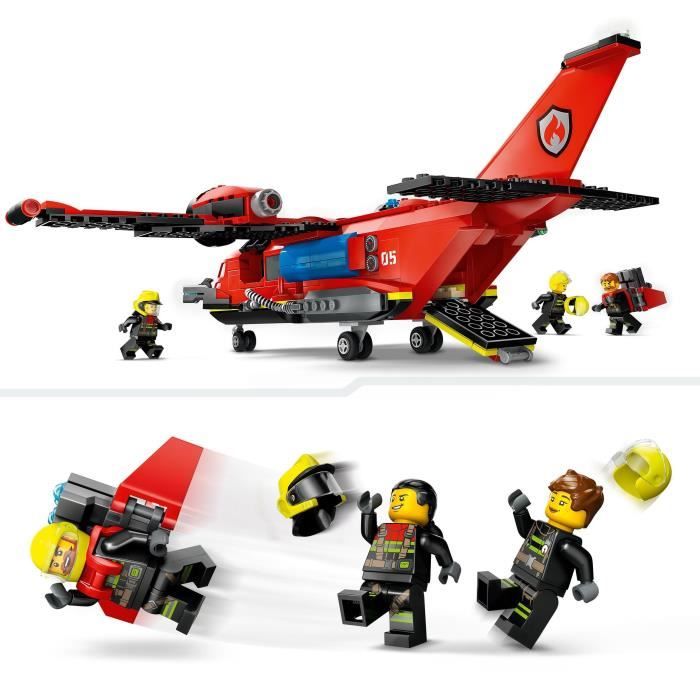 Lego City ?avion De Sauvetage Des Pompiers 60413 Lego - vue 3
