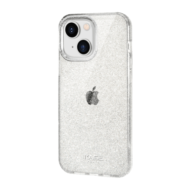 Carcasa híbrida brillante invisible para Apple iPhone 13 mini, Transparente