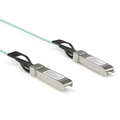 StarTech.com Cable de 2m Óptico Activo (AOC) SFP+ a SFP+, Compatible con Dell EMC AOC-SFP-10G-2M 10G - SFP+ Fibra Óptica Activa de 10GbE - Cable SFP+ Mini GBIC 10Gbps - Z9100
