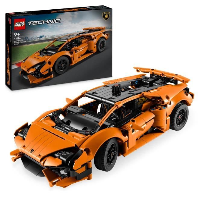 Technic 42196 Exclu Cdiscount Lamborghini Huracán Tecnica orange Voiture Jouet Pour Enfant de 9 Ans - Neuf