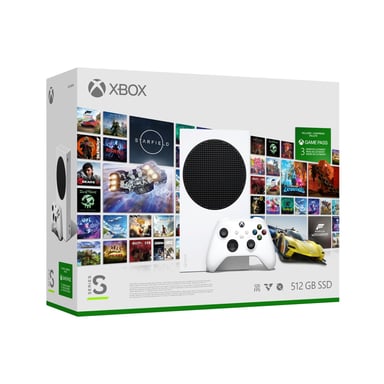 Microsoft Xbox Series S - Starter Bundle 512 GB Wifi Bianco