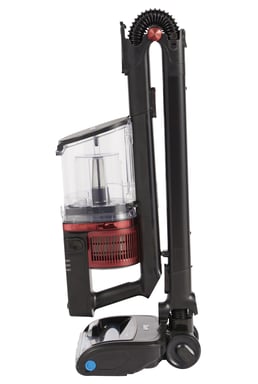 Shark IZ300EUT aspiradora de pie y escoba eléctrica Aspiradora escoba 2 en 1 Batería Secar Sin bolsa Negro, Borgoña