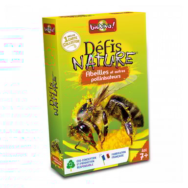Jeu Défis Nature : Abeilles et Pollinisateurs - Amusement et Éducation