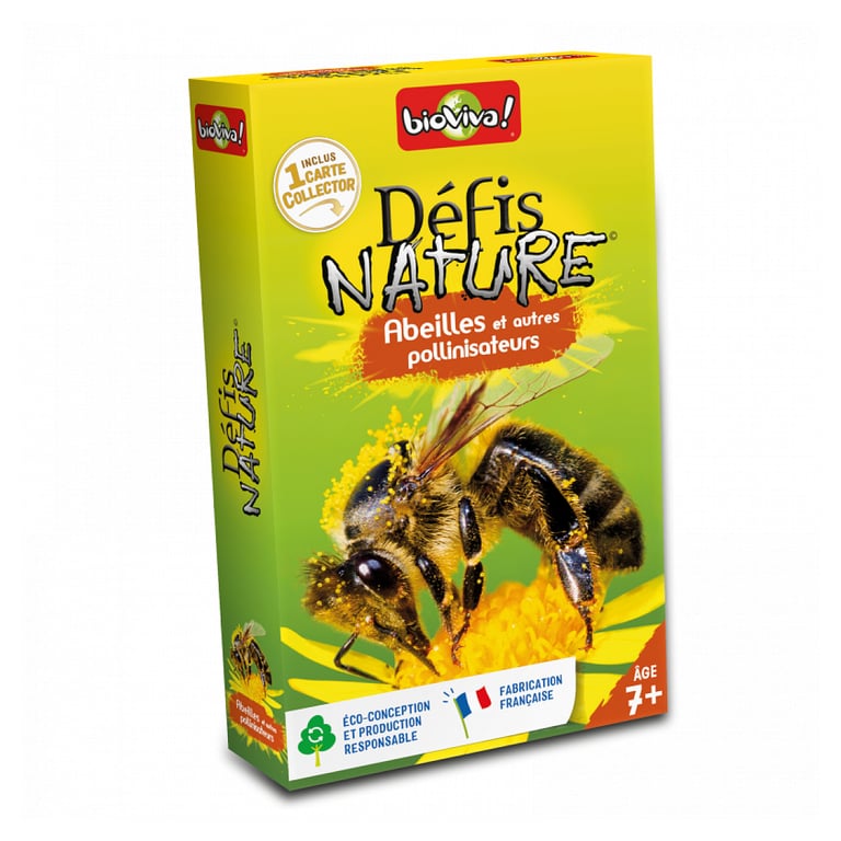 Bioviva Défis Nature Abeilles et autres pollinisateurs Jeu de bataille