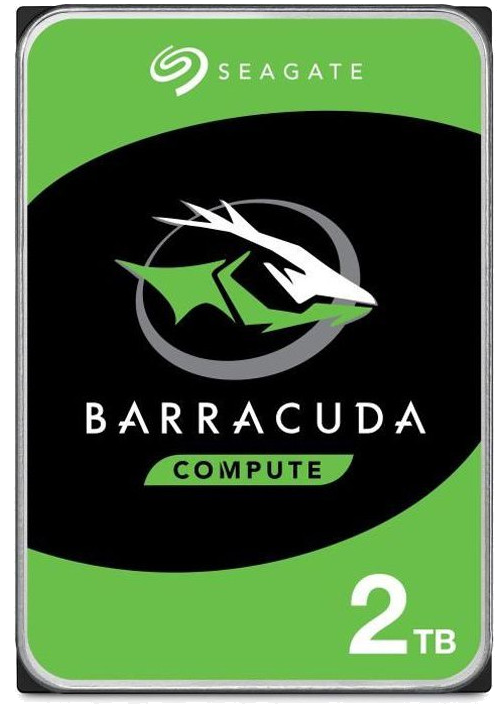 SEAGATE - Disque dur Interne HDD - BarraCuda - 2To - 7200 tr/min - 3.5 (ST2000DM008)